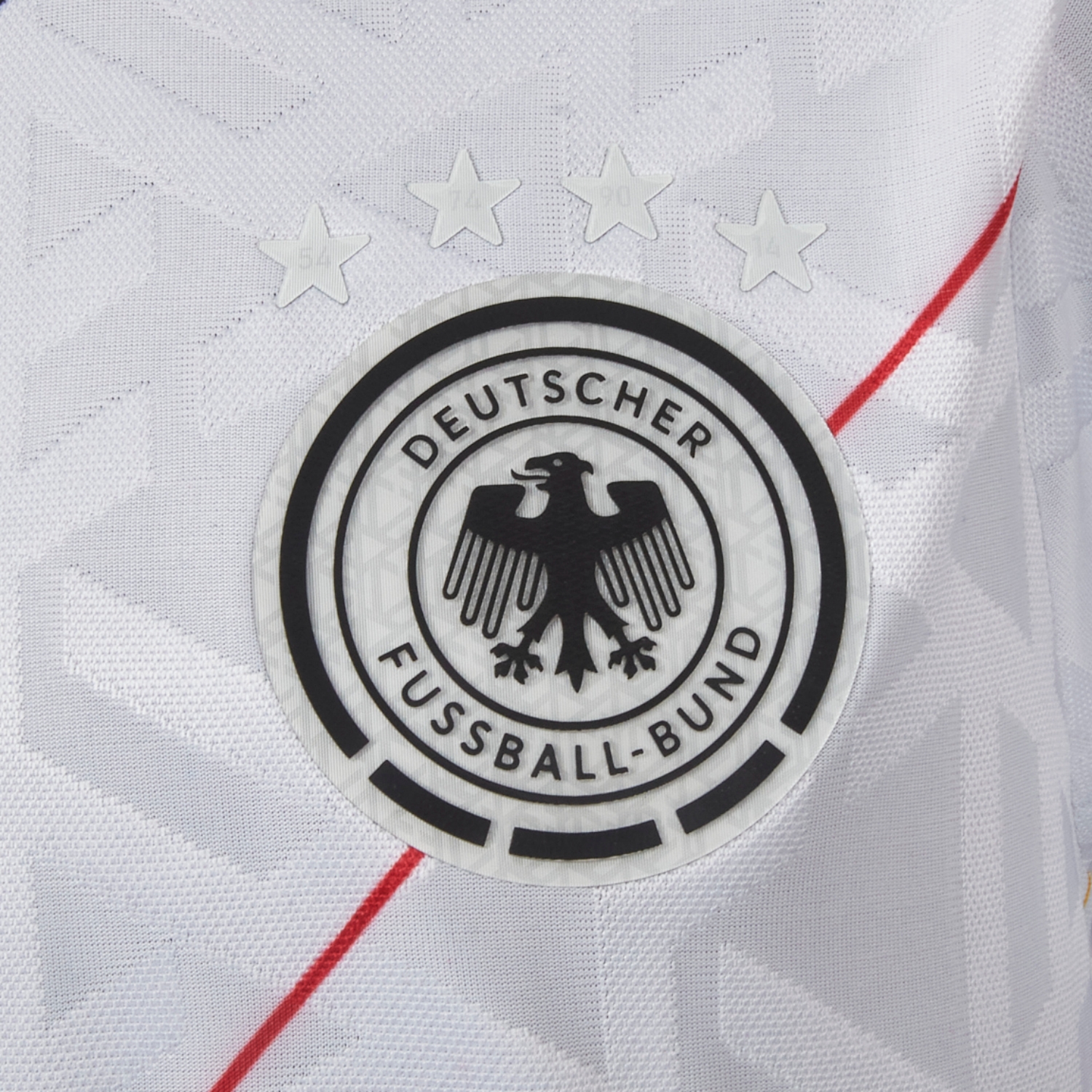 AJ-AlphaJersey-Germany 2026 Diagonal Stripes White Special Jersey - Player Version