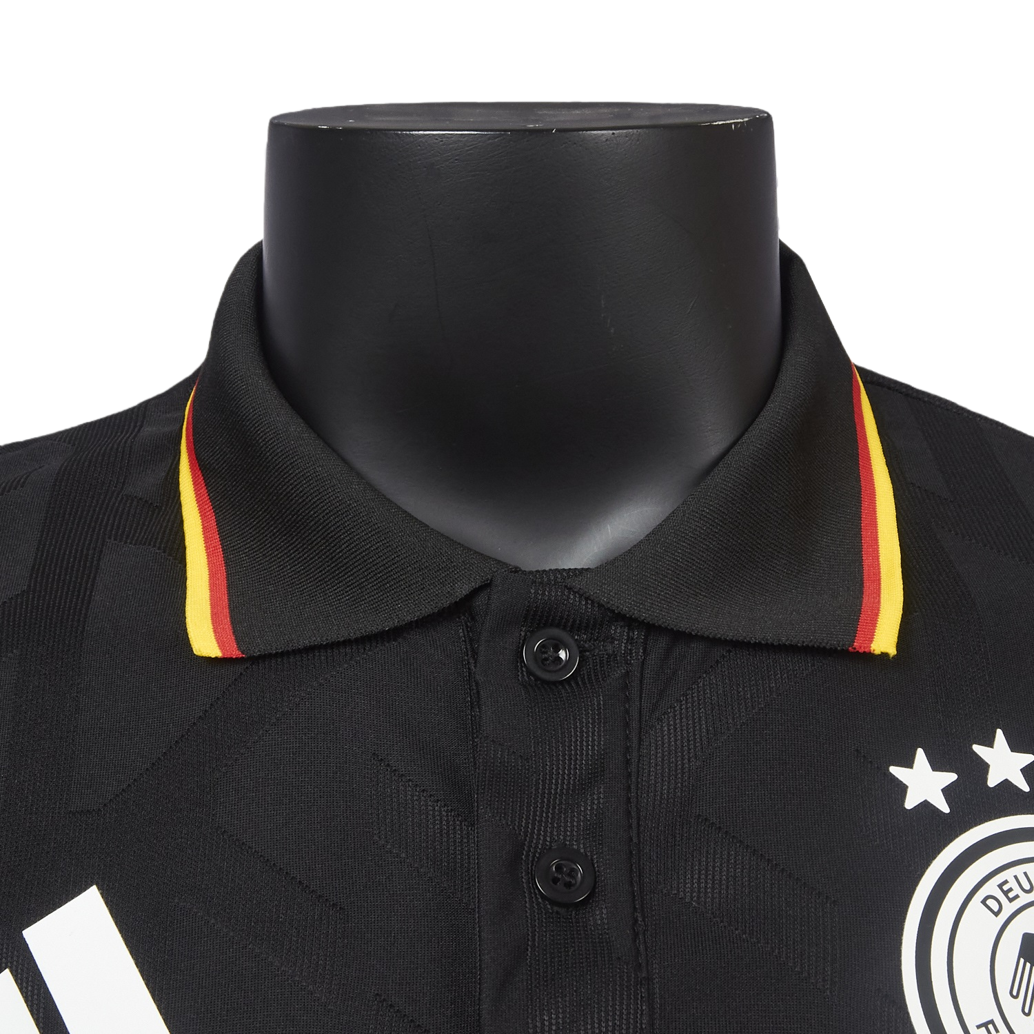AJ-AlphaJersey-Germany 2026 Black Special Edition Polo Jersey - Player Version