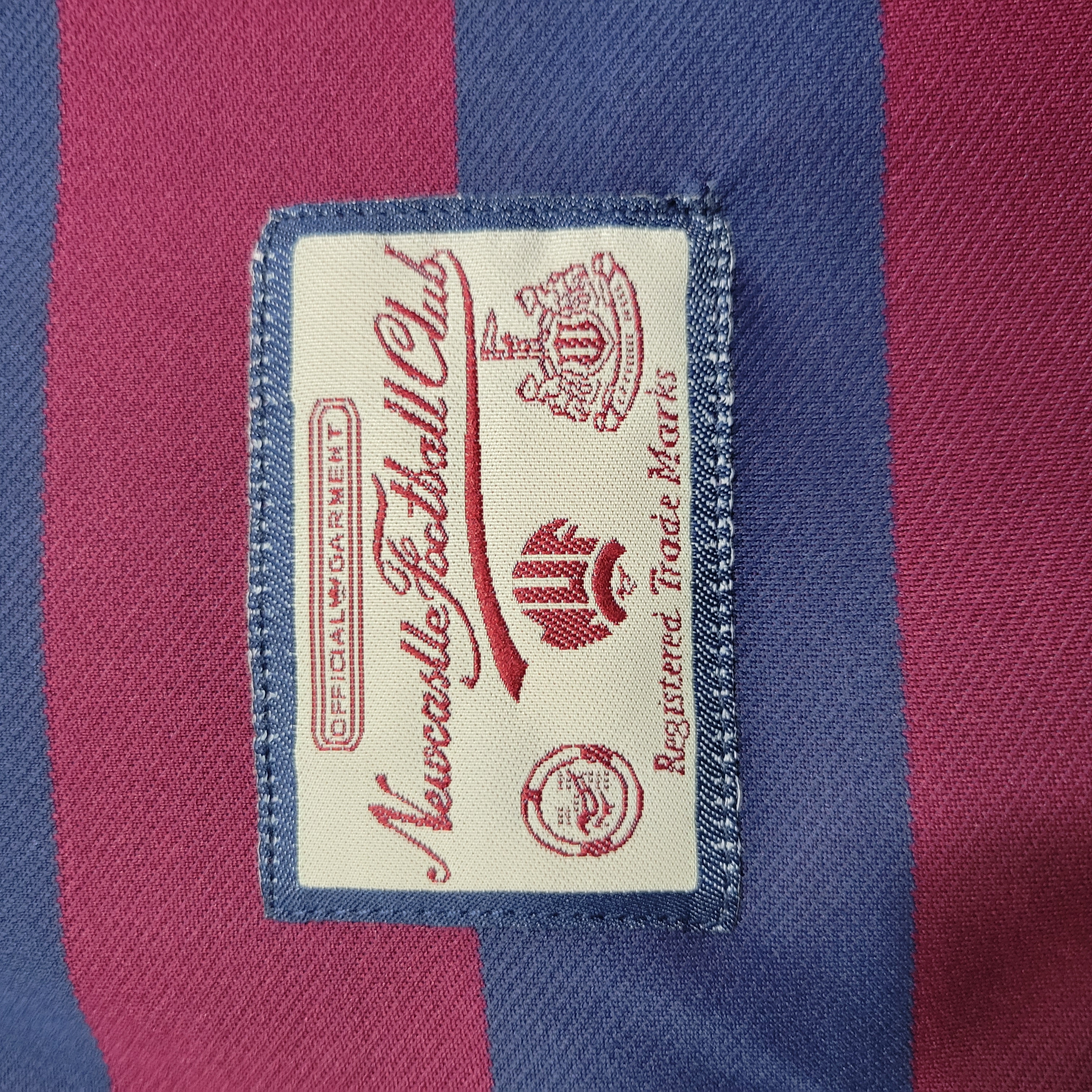 AJ-AlphaJersey-Retro Newcastle United 1995-96 Away Stadium Long Sleeve Jersey